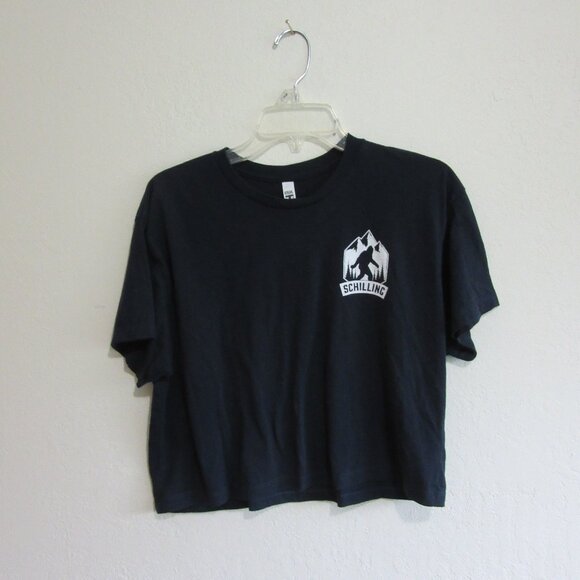 Schilling Cider "Keep It Wild" Blue Pullover Short Sleeve L T-Shirt - Picture 1 of 4